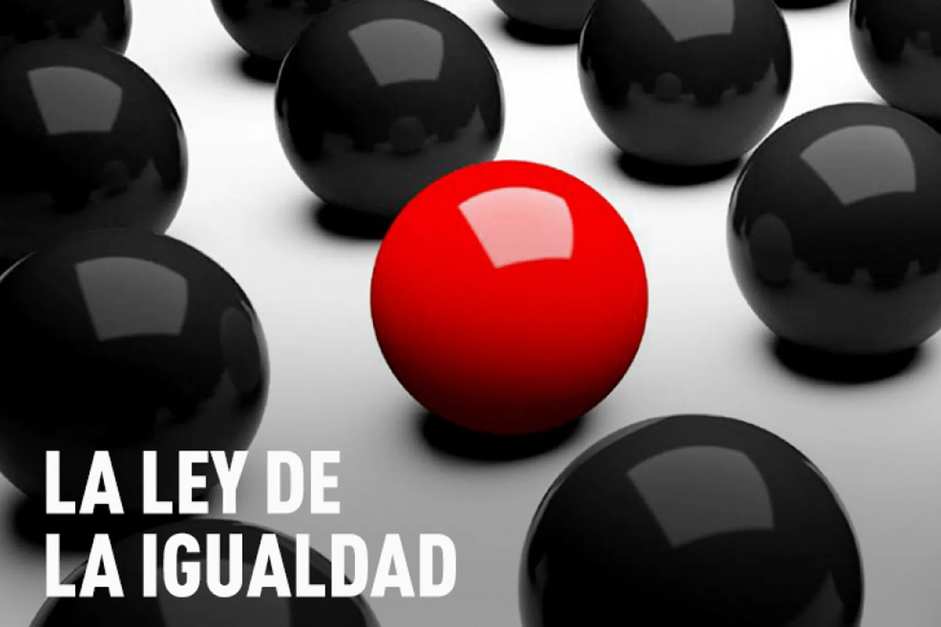 LA LEY DE LA IGUALDAD