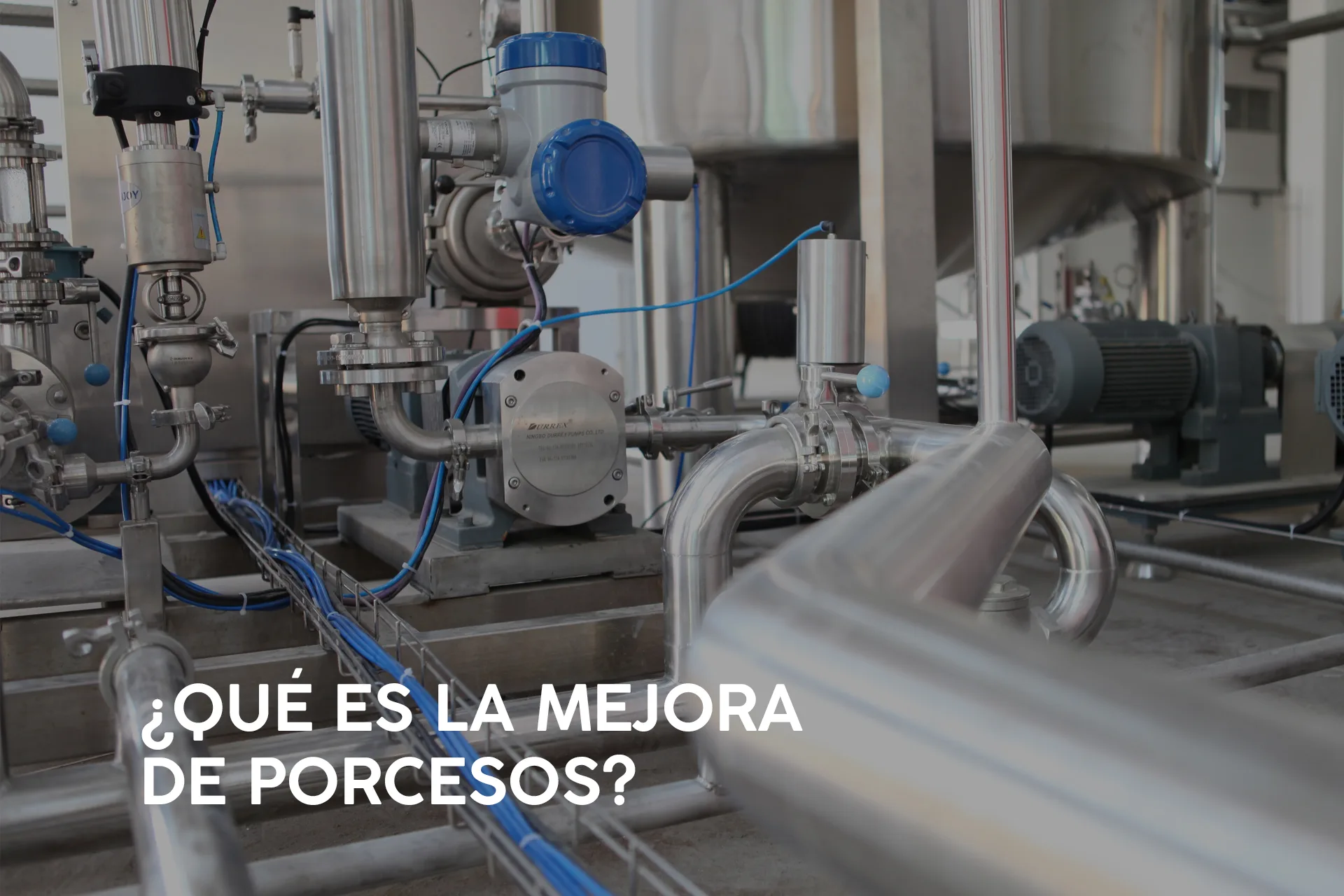 ¿QUÉ ES LA MEJORA DE PROCESOS?